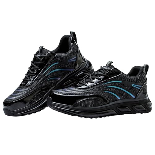 Laufschuhe für Herren, Sportschuhe, Herren, Basketball, Herren, Laufschuhe, rutschfest, Multisport, Sneaker, bequem, Sport, Freizeit, Outdoor, A Minzgrün, 45 EU von Générique