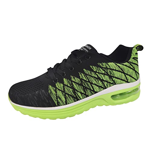 Laufschuhe für Herren, Sportschuhe, Herren, Sneaker, Herren, Laufschuhe, bequem, lässig, Sneaker, Arbeit, Slip, Sport, Freizeit, Sneaker, 2 x Grün, 41 EU Laufschuhe für Herren, Sportschuhe, Herren, Sneaker, Herren, Laufschuhe, bequem, lässig, Sneaker, Arbeit, Slip, Sport, Freizeit, Sneaker, 2 x Grün, 41 EU von Générique