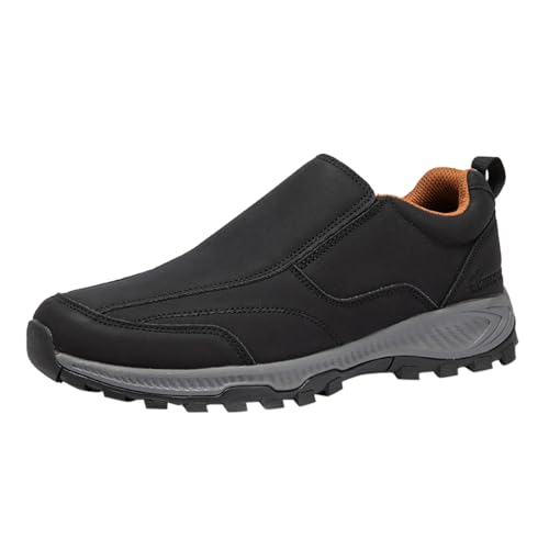 Laufschuhe für Herren, Sportschuhe, Laufschuhe, Herren, Sneaker, Herren, Tennis, Fitness, Fitnessstudio, Jogging, Slip-On-Sneaker, bequem, Freizeitsport, Sneakers, Le Noir 3, 44 EU von Générique