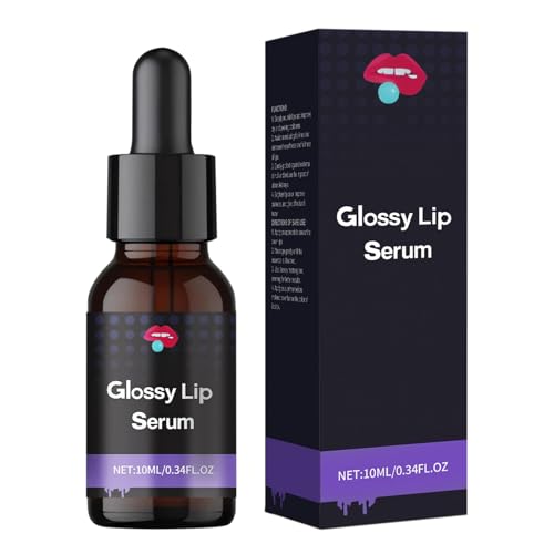 Lip Gloss, feuchtigkeitsspendende Lips Oil, langanhaltend, feuchtigkeitsspendend, wiederverwendbar, pflegende Pflege, leicht für trockene Lippen und Schönheitsanwendungen von Générique