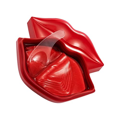 Lip Hydrating Patches, Moisturizing Lip Mask Set, Anti-Chap-Pads, Product Color Red Deep Nourishment and Plumping Care, for Beauty Routine 1-2 cm Difference in size. Lip Hydrating Patches, Moisturizing Lip Mask Set, Anti-Chap-Pads, Product Color Red Deep Nourishment and Plumping Care, for Beauty Routine 1-2 cm Difference in size. von Générique
