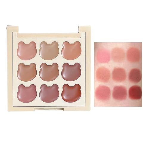 Lipgloss-Palette – Make-up-Palette mit 9 Schattierungen für Damen und Jugendliche – widerstandsfähige matte Töne mit intensiver Pigmentierung – ideal für Jugendliche, Studenten und ich von Générique