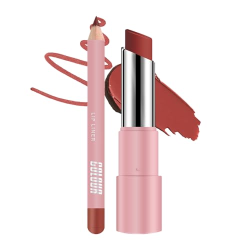 Lippenbalsam | pflegender Lippenstift – matter Balsam pflegend nicht klebend Pflege für spröde Lippen Frauen von Générique