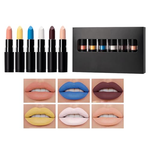 Lippenmakeup-Set – Lippenschmink-Set in Dunkelschwarz | Leichtes Geschenkset für Damen Mädchen Freundin Schwester Lippenmakeup-Set – Lippenschmink-Set in Dunkelschwarz | Leichtes Geschenkset für Damen Mädchen Freundin Schwester von Générique