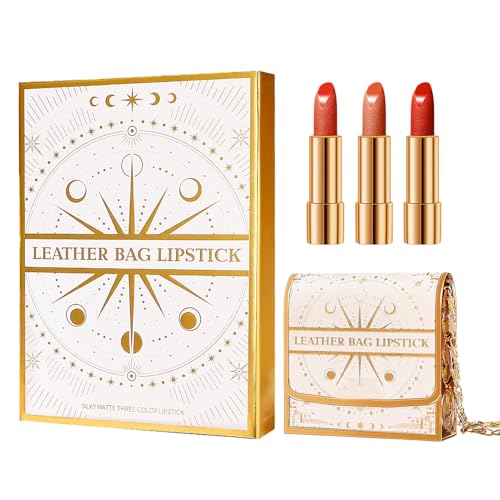 Lippenstift für Frauen, Set mit 3 Farbtönen, , Nackttönung, langer Halt – Schönheits-Make-up für Reisen und besondere Anlässe von Générique