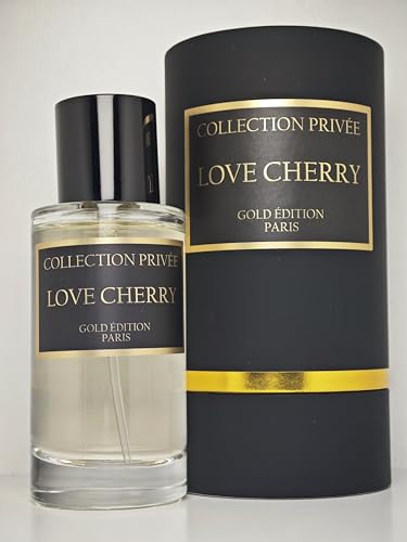 Love Cherry – Eau de Parfum Damen – Fruchtiger Duft mit Kirsche & Mandel – Collection Privée Gold Edition – 50ml von Générique