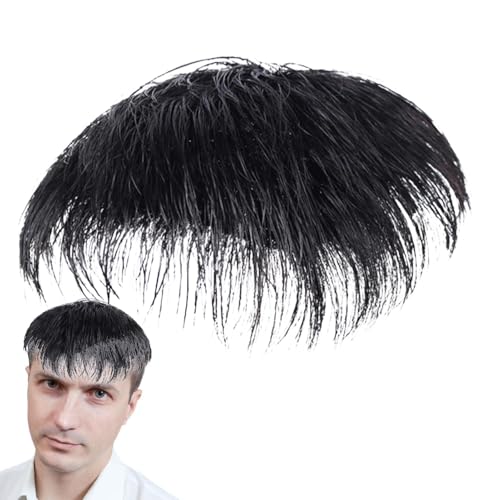 Männer Hair Tropper – Haarverdichtung für Männer, Chepper Chepper Chels Part Hair Extensions | Perücke mit Spitze von Männern, kurz, natürlich, schwarz, echte Haarklammer, Ersatz Männer Hair Tropper – Haarverdichtung für Männer, Chepper Chepper Chels Part Hair Extensions | Perücke mit Spitze von Männern, kurz, natürlich, schwarz, echte Haarklammer, Ersatz von Générique