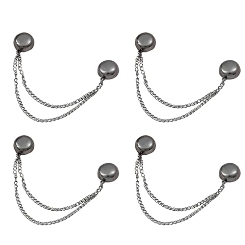 Magnetische Stricknadeln, Hijab-Magnete mit Kette, Mehrzweck-Kleidungsklammern, magnetisches Hemdzubehör, innovative Magnete für Kleidung mit Kette, Klammern von Générique