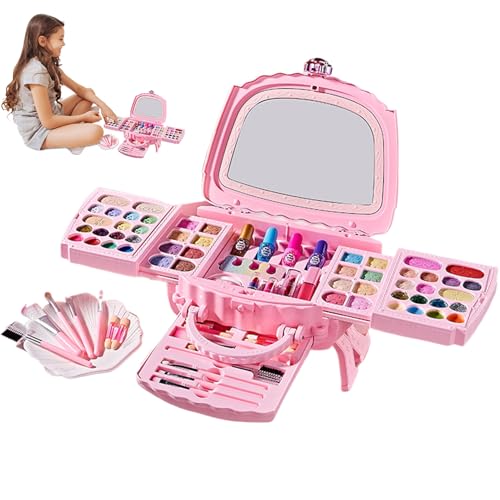 Make-up für – Kosmetikkoffer für Mädchen – Make-up waschbar Sicherheit Spiel Kostüm Party Aktivitäten 3 – 12 Jahre von Générique