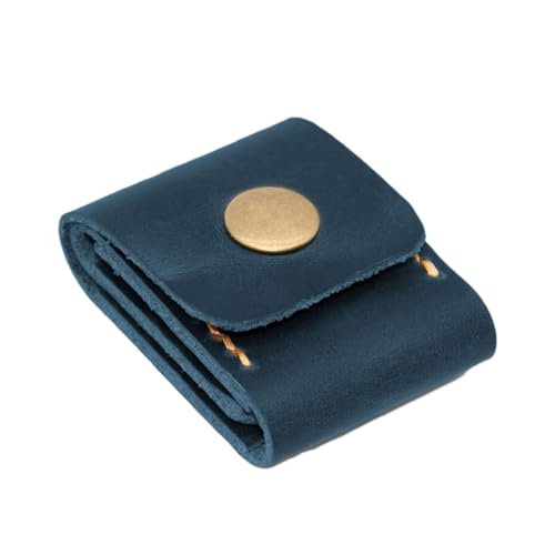 Memory Card Holder Portable Case, PU Leather Small Pouch, Protective Travel Organizer, 3 Secure Card Slots, Compact Design, Ideal for Cards, Guitar Picks, 1.77 x 2.36 Zoll von Générique