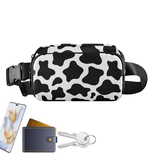 Modische Taillentasche, Gürteltasche für Damen, verstellbare Taille für Männer mit reflektierendem Band | Kompakte modische Gürteltasche für Wandereinkäufe beim, B, Se référer au descriptif von Générique