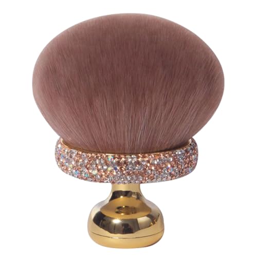 Mushroom Blush Brush, Foundation Blending Powder Tool, Compact Smooth Applicator Compact Travel Makeup Concealer Applikator for Girls Wife Daughter Daily Use von Générique
