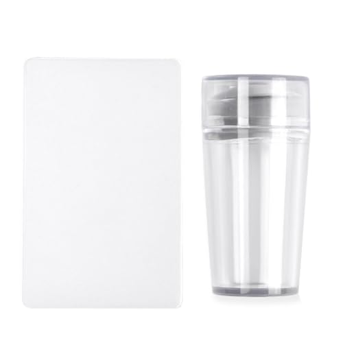 Nagelstempel – doppelseitiger Stempel | Silikon-Stempel für Frauen mit französischer Spitze – leicht zu reinigende Werkzeuge, kompatibel mit allen von Générique