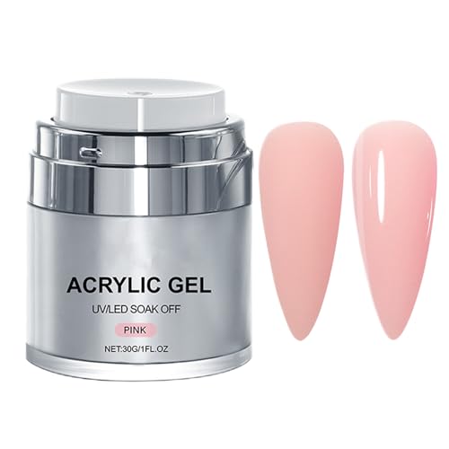 Nagelverlängerungsgel, 30 g Nägel, Strengthener, 5,8 cm, Manicure Builder Gels & Hardener Molding, Sculpting Spike Procedure für Damen, Mädchen, Anfänger, Manicuristen und Profis von Générique
