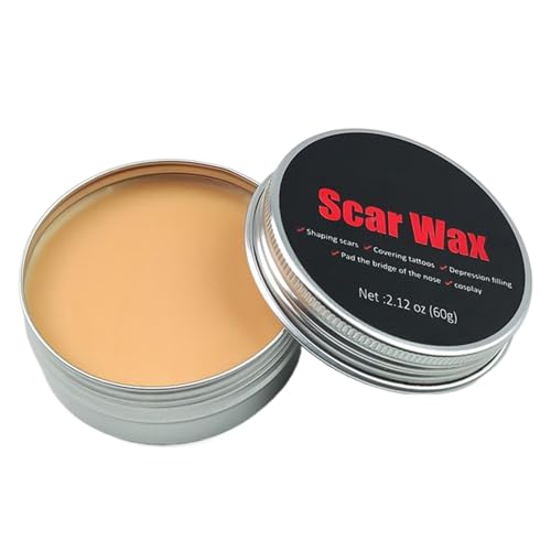 Narbenwachs, Make-up, Cosplay, künstliche Narben, Gesicht – Zubehör langer Halt Zombie Vampir Kino Party Jugendliche von Générique