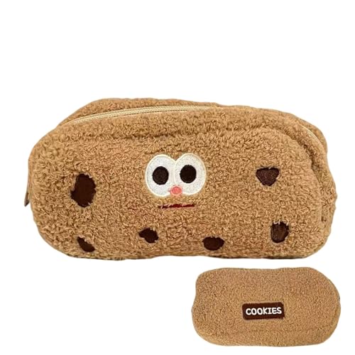 Niedliches Federmäppchen, Plüsch-Bleistifteetui | Niedliche -Bleistift-Organizer-Tasche – Kosmetiktasche mit großem Fassungsvermögen, tragbares Schreibwarenzubehör für Stifte, Bleistifte, Marker von Générique