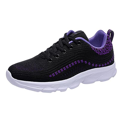 Orthopädische Sneaker, Damen, Tennis, bequem, Sneaker, Damen, Fitness, Fitnessstudio, Jogging, Keilabsatz, orthopädische Schuhe, Outdoor, Indoor, Komfort, Outdoor-Sneaker, Tennisschuhe, 2 x Violett Orthopädische Sneaker, Damen, Tennis, bequem, Sneaker, Damen, Fitness, Fitnessstudio, Jogging, Keilabsatz, orthopädische Schuhe, Outdoor, Indoor, Komfort, Outdoor-Sneaker, Tennisschuhe, 2 x Violett von Générique