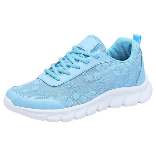 Orthopädische Sneaker, Damen, Tennis, bequem, Sneaker, Damen, Laufen, Outdoor, Sneaker, Slip, Tennis, Gymnastik, orthopädische Schuhe, E blau, 39 EU von Générique