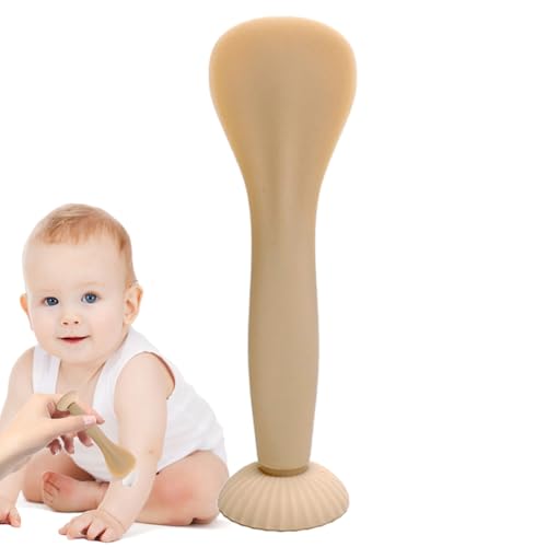 __PLACEHOLDER_BRAND_0__ Spatel für Gesäßpaste, Windelcremespatel, Sahnebürste für Silikonwindeln, Babyspatel für Windeln, Flexibler Windelteigschaber, Pinsel von Générique