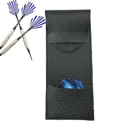 PU DART CORSTHING CASE, DARTS ORGANIPER CASE – Tragbare PU-Leder-Tragetasche | Modischer Dart-Organizer für , Mädchen, Jugendliche, Erwachsene, Einzigartiger Attribut., Se référer au descriptif von Générique