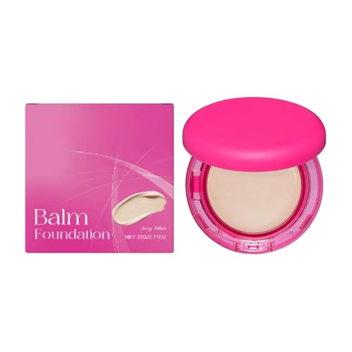 Peptide Bounce Balm Foundation, Anti-Aging Foundation for Mature Skin, Moisturizing Powder Balm For Sublimated Complexion, Makeup Powder with Medium Coverage (Ivory White) von Générique