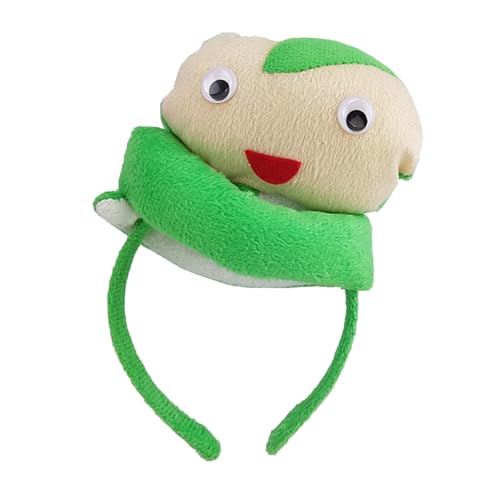 Plüsch-Schlangen-Stirnband – Schlangenohren-Reifen, Stirnbänder für Frauen, weiches und bequemes Design, Schlangenkostüm, für Partys, Veranstaltungen und Modenschauen von Générique