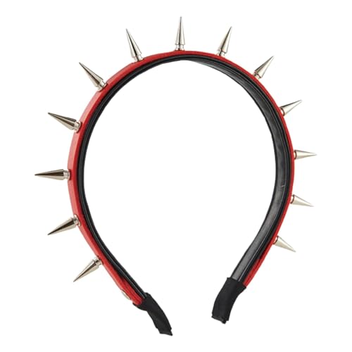 Punk-Stirnband, Punk-Rock, Haarreif für Damen, Rock Headwear, elegante Haarspangen mit Spitzen, Haarreif für Frauen, Gothic, Punk, mit Spitzen, für Partys, Cosp Punk-Stirnband, Punk-Rock, Haarreif für Damen, Rock Headwear, elegante Haarspangen mit Spitzen, Haarreif für Frauen, Gothic, Punk, mit Spitzen, für Partys, Cosp von Générique
