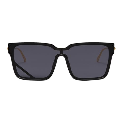 Quadratische Sonnenbrille für Damen, quadratische Sonnenbrille – große quadratische Sonnenbrille | quadratische Sonnenbrille für Männer und Frauen, modische Sonnenbrille mit Metallrahmen, C1, Se Quadratische Sonnenbrille für Damen, quadratische Sonnenbrille – große quadratische Sonnenbrille | quadratische Sonnenbrille für Männer und Frauen, modische Sonnenbrille mit Metallrahmen, C1, Se von Générique