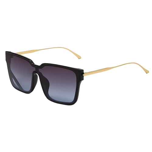 Quadratische Sonnenbrille für Damen, quadratische Sonnenbrille – große quadratische Sonnenbrille | quadratische Sonnenbrille für Männer und Frauen, modische Sonnenbrille mit Metallrahmen, TCH, Se Quadratische Sonnenbrille für Damen, quadratische Sonnenbrille – große quadratische Sonnenbrille | quadratische Sonnenbrille für Männer und Frauen, modische Sonnenbrille mit Metallrahmen, TCH, Se von Générique