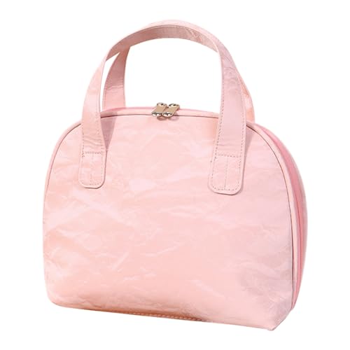 Reise-Toilettenwaschbeutel, großer wasserdichter hängender Make-up-Organizer, Kosmetiktasche für Frauen und Mädchen, Muschel-Typ Kosmetik-Organizer, Pink, Se référer au descriptif, Siehe Beschreibung von Générique