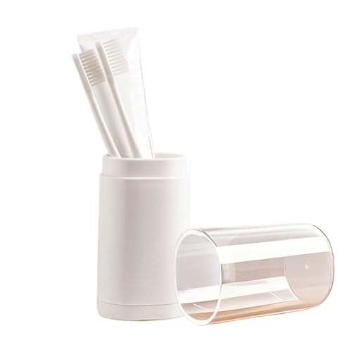 Reiseetui zur Zahnbürste – Reise-Zahnbürstenbecher | Schnelltrocknender Zahnpasta-Organizer | Umweltfreundliche Abdeckung für Turnbeutel von Générique