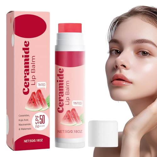 Reparaturstift – getönter Balsam, feuchtigkeitsspendende Butter | Langanhaltender Feuchtigkeitsbalsam für Männer und Frauen, nicht reizender Lippenpflegestift von Générique