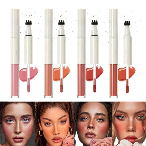 Roussierstift, Rouge-Stift, resistent gegen Fingerabdrücke, kompakt, falscher Blush, Damen, ideal für Reisen, Haus, Party, Familie Roussierstift, Rouge-Stift, resistent gegen Fingerabdrücke, kompakt, falscher Blush, Damen, ideal für Reisen, Haus, Party, Familie von Générique