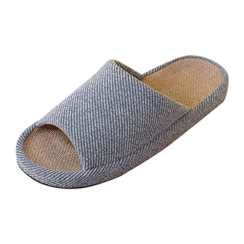 Sandalen aus Leder für Herren, Strandschuhe, Sommer, Schuhe für Pool und Strand, orthopädische Schuhe, Leder, offene Zehen, medizinische Wanderschuhe, B Marineblau, 42 EU von Générique