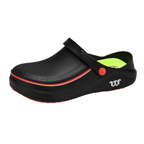 Sandalen für Herren, Sommer, Sandalette, Outdoor, Mokassins, Leder, Strandschuhe, weich, bequem, Wanderschuhe, Flip-Flops, B le Noir, 45 EU Sandalen für Herren, Sommer, Sandalette, Outdoor, Mokassins, Leder, Strandschuhe, weich, bequem, Wanderschuhe, Flip-Flops, B le Noir, 45 EU von Générique