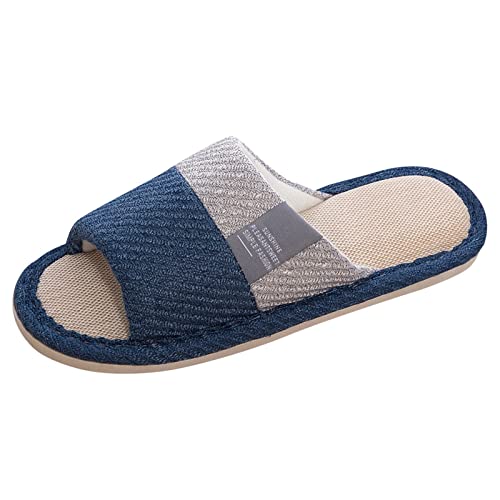 Sandalen für Herren, bequem, Sandalen für Herren, Walking, Outdoor, Sandalen, Flip-Flops für Herren, Sommer, rutschfest, Strand, Pool, Sandalen und Pantoletten für, Marineblau 2, 44 EU von Générique