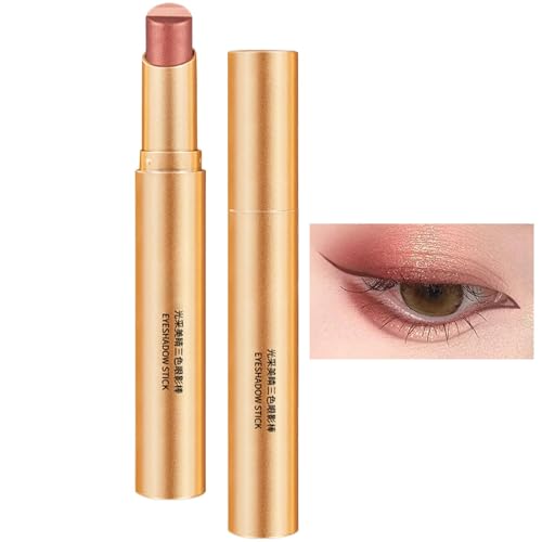Schimmernder Lidschattenstift – Farbverlauf 3 Farben, Lidschattenstift, wasserfest, schimmernd, Lidschatten, Lidschattenstifte für Thanksgiving, Weihnachten, Neujahr von Générique