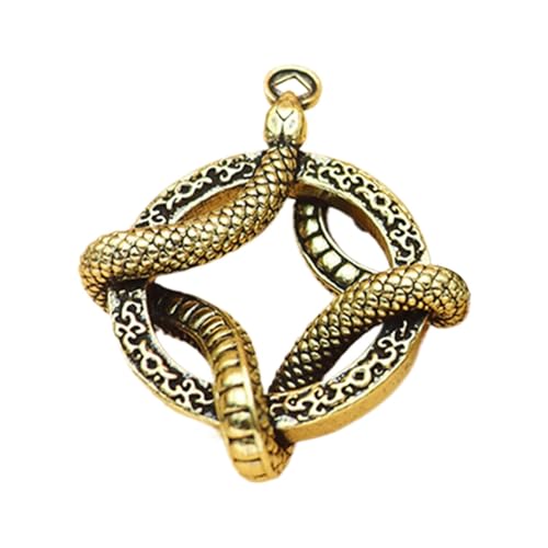 Schlange mit Anhänger, Schlangen-Schlüsselanhänger – Schlangen-Armband, Gothic-Schlüsselanhänger, Goth-Zubehör, Schlangen-Schlüsselanhänger von Générique