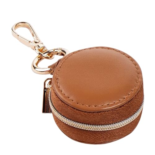 Schlüsselanhänger – Ringetui mit integriertem Schlüsselanhänger | Tragbarer Organizer mit Reißverschluss für Rucksack Mädchen Frauen Sport Reisen, , Se référer au descriptif, Siehe Beschreibung von Générique
