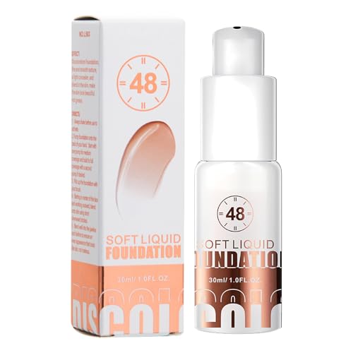 Selbstanpassende Foundation | Foundation mit hoher Deckkraft, 30 ml für das Gesicht | langer Halt, Anti-Brillanz, Grundierung für Frauen von Générique