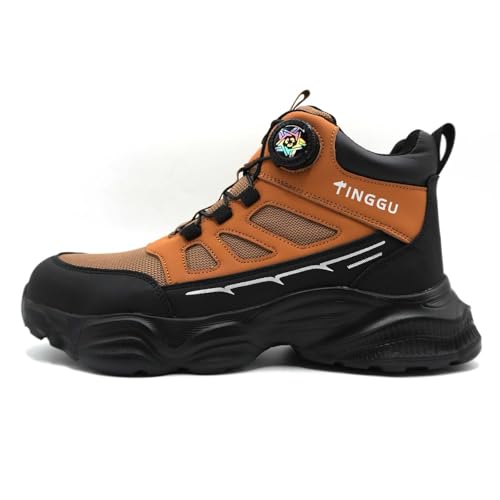 Sicherheitsschuhe für Herren und Damen, aus atmungsaktivem Mesh, Arbeitsschuhe, Herren, rutschfest, Sommer, bequem, Sneaker, hoher Komfort, Wanderschuhe, Walking, Stiefel, Sneakers, 01 Khaki., 45 EU Sicherheitsschuhe für Herren und Damen, aus atmungsaktivem Mesh, Arbeitsschuhe, Herren, rutschfest, Sommer, bequem, Sneaker, hoher Komfort, Wanderschuhe, Walking, Stiefel, Sneakers, 01 Khaki., 45 EU von Générique
