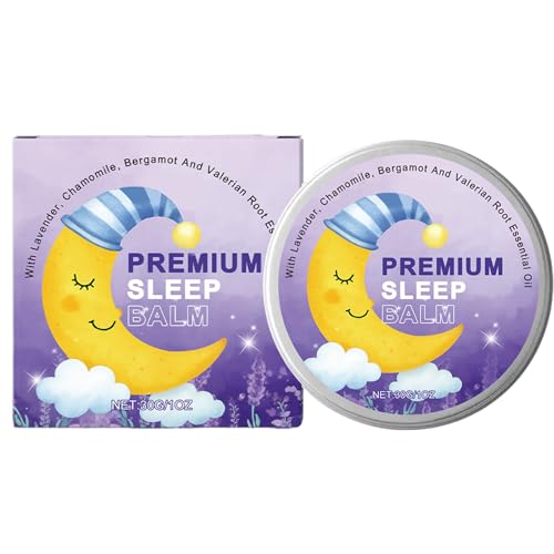 Sleep Cream, Calming Rub, 30 g Rapid Absorption Balm with Natural Butter Blend, Relaxing Night Formula for Temples S Kids Adults All Ages Bedtime, 5.16 × 0.87 inch von Générique