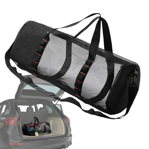 Speedbag | Design aus Netz mit zylindrischem Sampen-Design mit verstellbarem Gurt | Turnbeutel mit großer Kapazität, multifunktionale Ausrüstung mit integriertem Haken von Générique