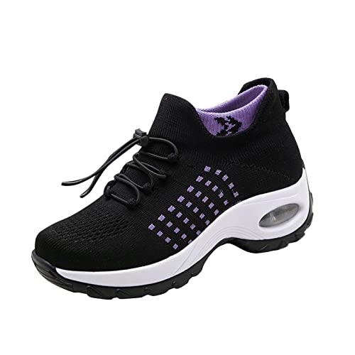 Sportschuhe für Damen, Laufschuhe, orthopädisch, Damen, Wanderschuhe, lässig, atmungsaktiv, Fitness, Fitnessstudio, Jogging, Komfort, Sneaker, D Violett., 42 EU Sportschuhe für Damen, Laufschuhe, orthopädisch, Damen, Wanderschuhe, lässig, atmungsaktiv, Fitness, Fitnessstudio, Jogging, Komfort, Sneaker, D Violett., 42 EU von Générique