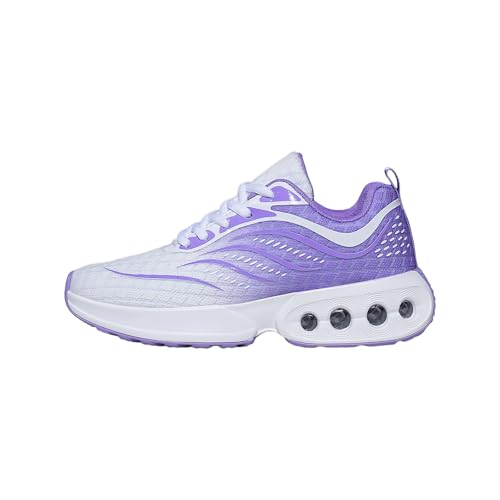 Sportschuhe für Damen, Laufschuhe, orthopädisch, Damen, Wanderschuhe, lässig, leicht, Fitness, Fitnessstudio, Jogging, bequem, Sneaker, violett, 38 EU von Générique