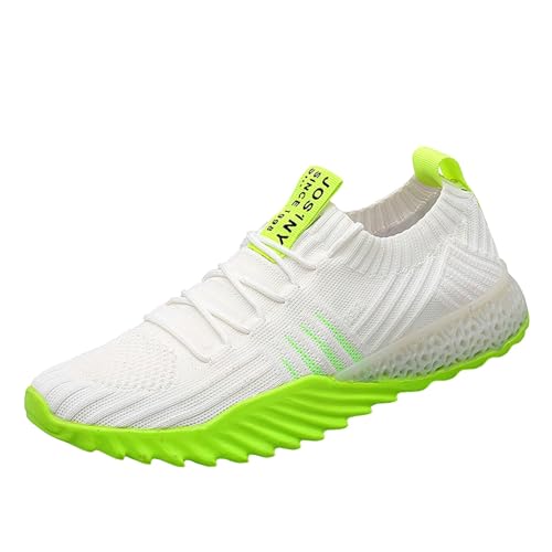 Sportschuhe für Herren, Laufschuhe, Herren, Laufschuhe, Herren, Sneaker, Herren, Arbeit, Outdoor, Indoor, Sneaker, rutschfest, Slip On Schuh, Grün A., 43 EU Sportschuhe für Herren, Laufschuhe, Herren, Laufschuhe, Herren, Sneaker, Herren, Arbeit, Outdoor, Indoor, Sneaker, rutschfest, Slip On Schuh, Grün A., 43 EU von Générique