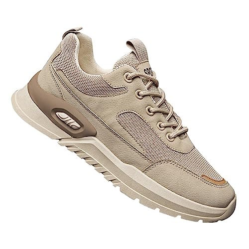 Sportschuhe für Herren, Laufschuhe, Herren, Laufschuhe, Herren, Sneaker, Herren, rutschfest, Fitness, Fitnessstudio, Jogging, Sneaker, Outdoor, atmungsaktiv, Sport, Freizeit, Schuhe, Khaki 2, 43 EU Sportschuhe für Herren, Laufschuhe, Herren, Laufschuhe, Herren, Sneaker, Herren, rutschfest, Fitness, Fitnessstudio, Jogging, Sneaker, Outdoor, atmungsaktiv, Sport, Freizeit, Schuhe, Khaki 2, 43 EU von Générique