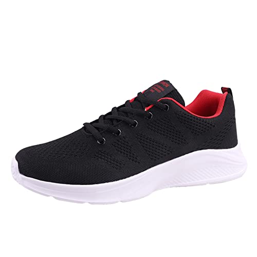 Sportschuhe für Herren, Laufschuhe, Herren, Sneaker, Herren, Laufschuhe, bequem, Arbeit, bequem, Sneaker, atmungsaktiv, Tennis, Sneaker, Rot 2, 44 EU Sportschuhe für Herren, Laufschuhe, Herren, Sneaker, Herren, Laufschuhe, bequem, Arbeit, bequem, Sneaker, atmungsaktiv, Tennis, Sneaker, Rot 2, 44 EU von Générique