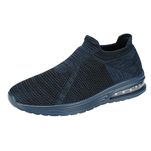 Sportschuhe für Herren, Laufschuhe, Herren, Sneaker, Laufschuhe, Herren, athletisch, bequem, Sneaker, Sport, Freizeit, Multisport, bequem, Sneaker, B Dunkelblau., 44 EU von Générique