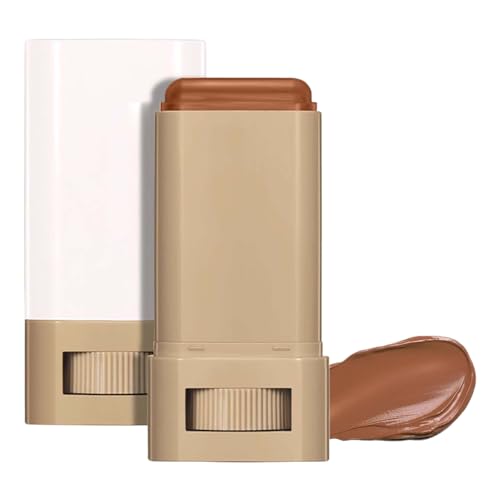Stick Foundation Makeup, Lightweight Makeup Foundation, Rotating Design, Skin Tone Eraser, Natural Finish Concealer, Longwear Beauty Balm for Women, 4,6 x 6,5 cm von Générique